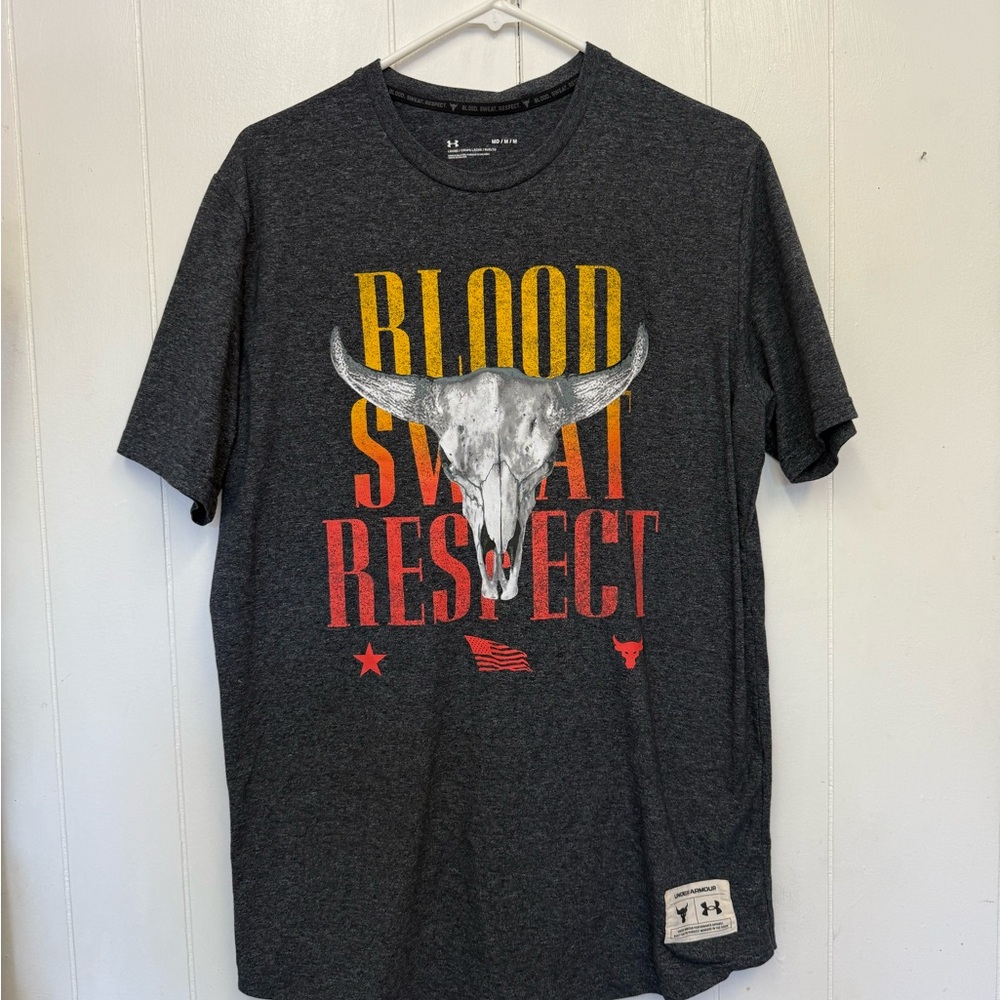 Under Armour Men's Charcoal Graphic Tee